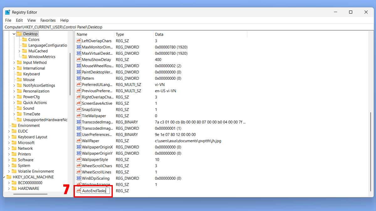 Thiết lập tự động đóng ứng dụng khi tắt máy