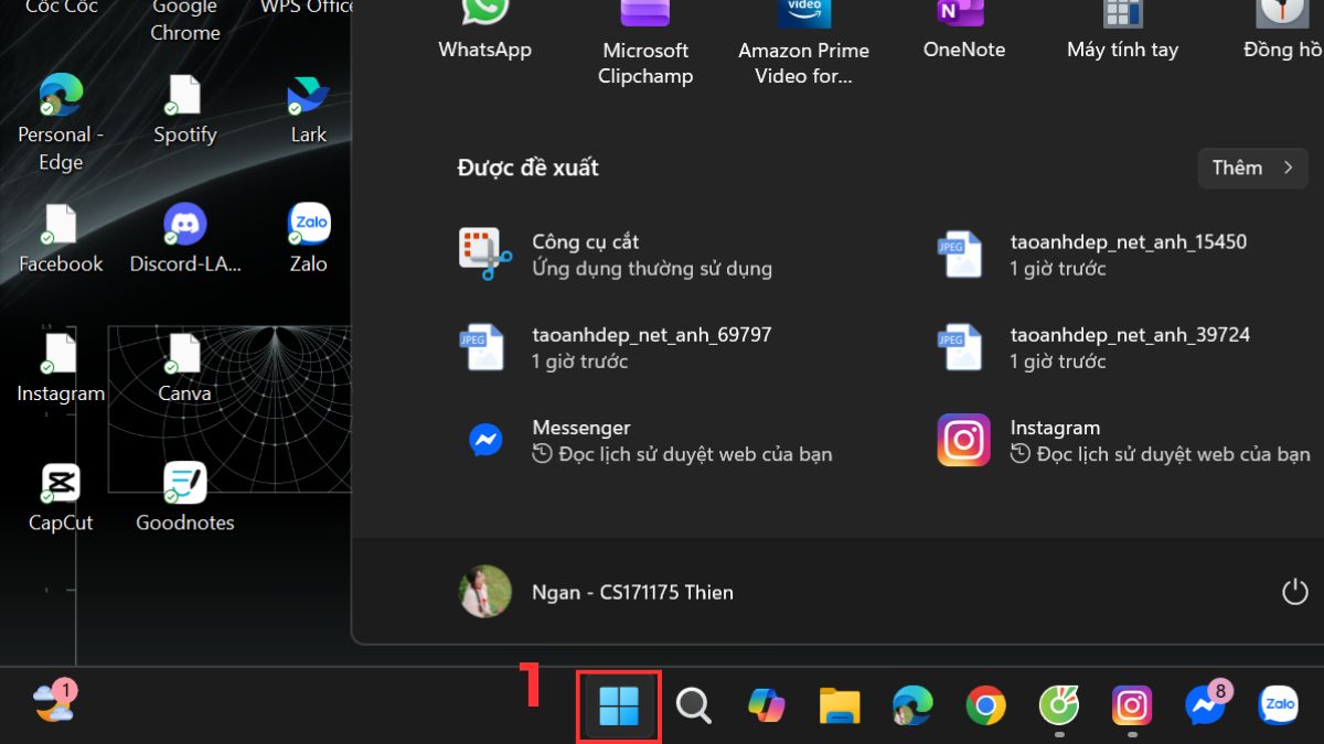 Cách tìm file bị mất trong máy tính bằng Command Prompt bước 1