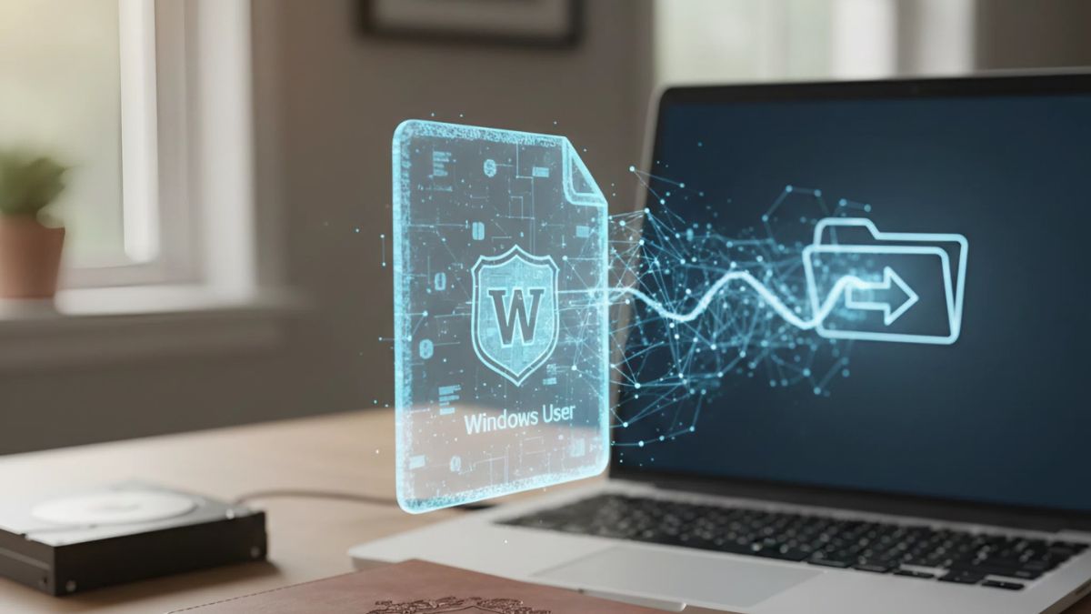Cách tìm file bị mất trong máy tính bằng tài khoản Windows trước đó