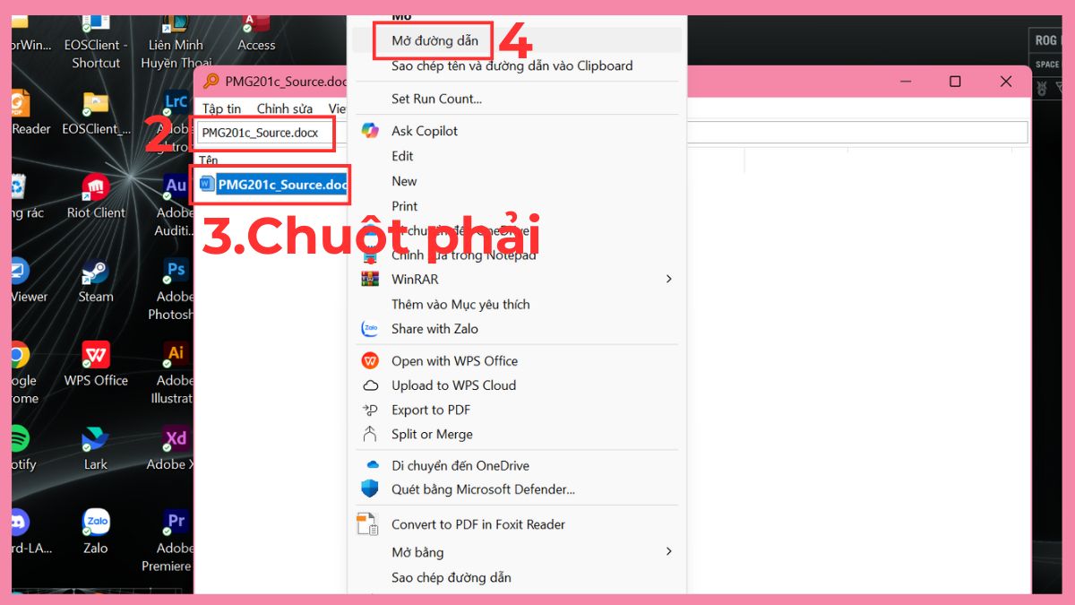 Cách tìm file bị mất trong máy tính bằng ứng dụng Everything bước 2