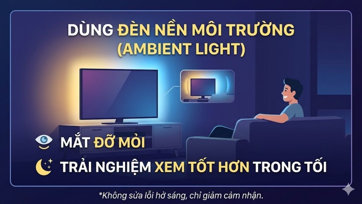 Cách khắc phục tivi bị hở sáng hiệu quả