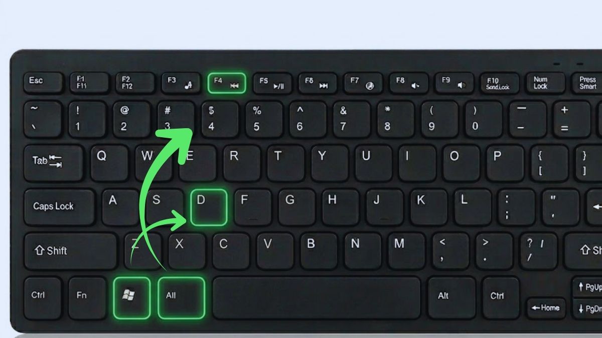 Các tổ hợp phím tắt máy tính Windows: chuyển đổi cửa sổ