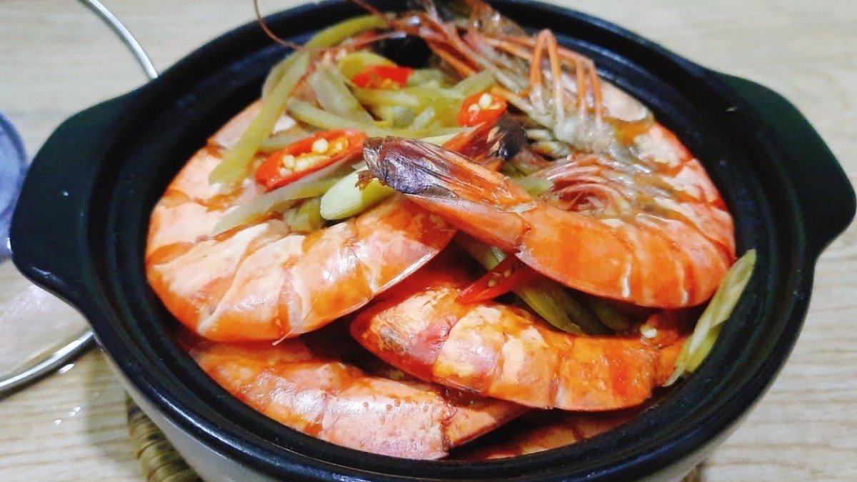 Các món tôm hấp ngọt thịt, giữ trọn dinh dưỡng