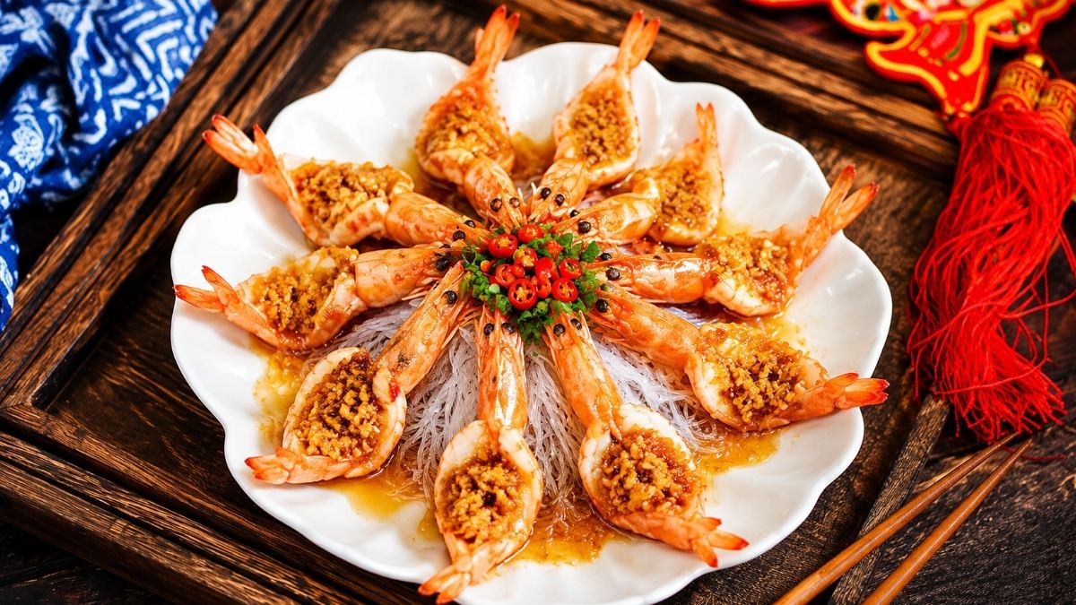 Các món tôm hấp ngọt thịt, giữ trọn dinh dưỡng