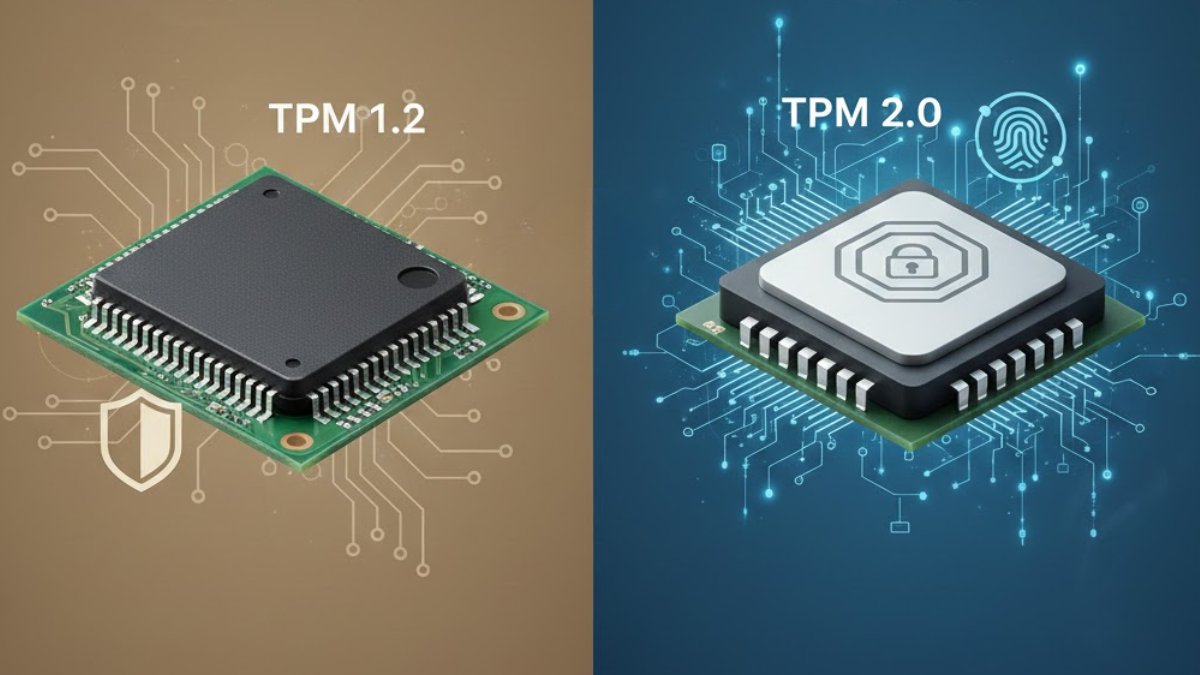 TPM 1.2 và TPM 2.0 khác nhau như thế nào?