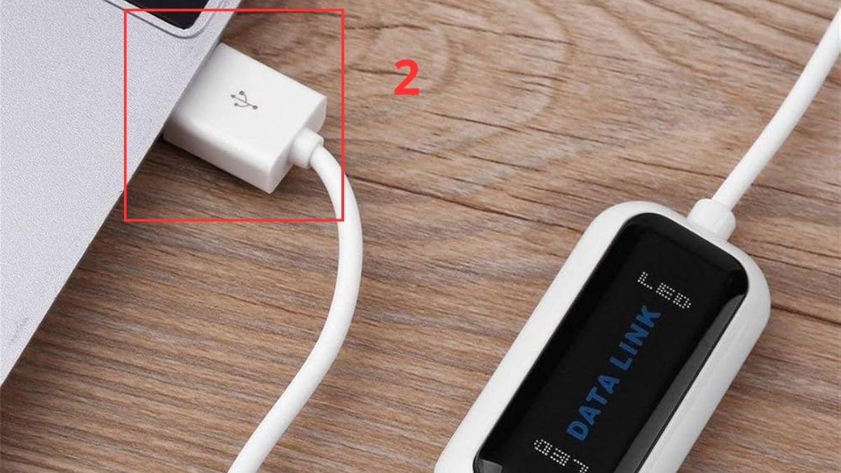 Cách truyền dữ liệu giữa 2 máy tính bằng cáp USB bước 2