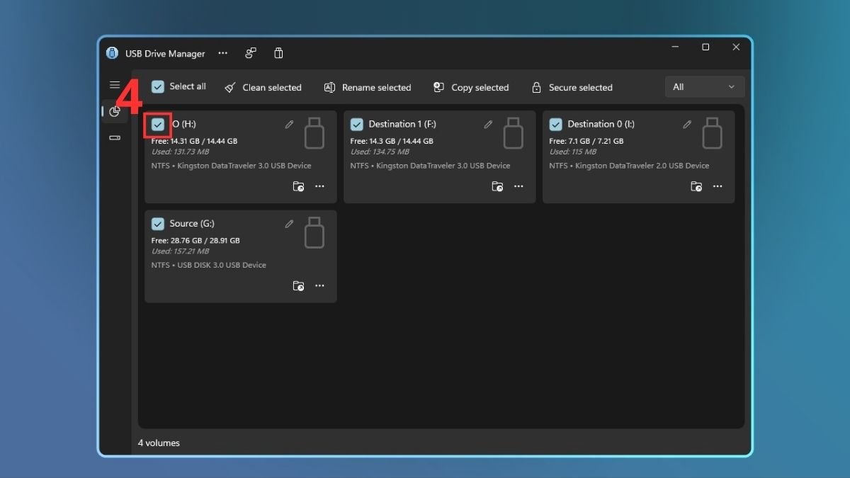 Cách truyền dữ liệu giữa 2 máy tính bằng cáp USB bước 4