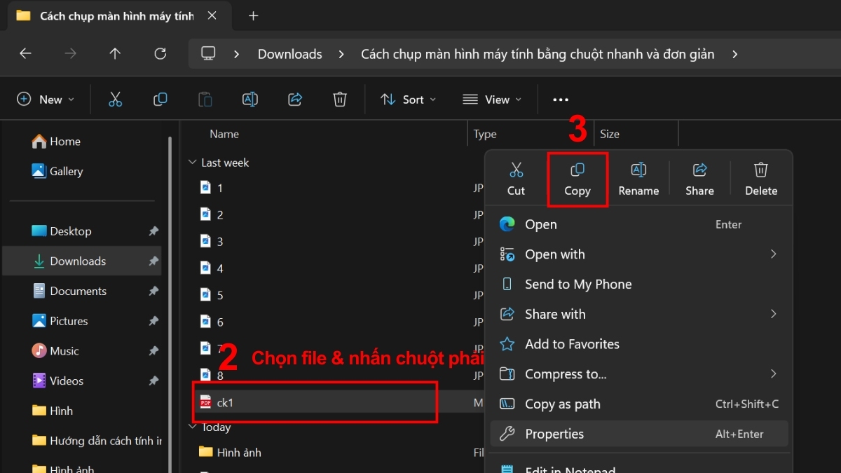 Truyền dữ liệu giữa 2 máy tính qua USB bước 1