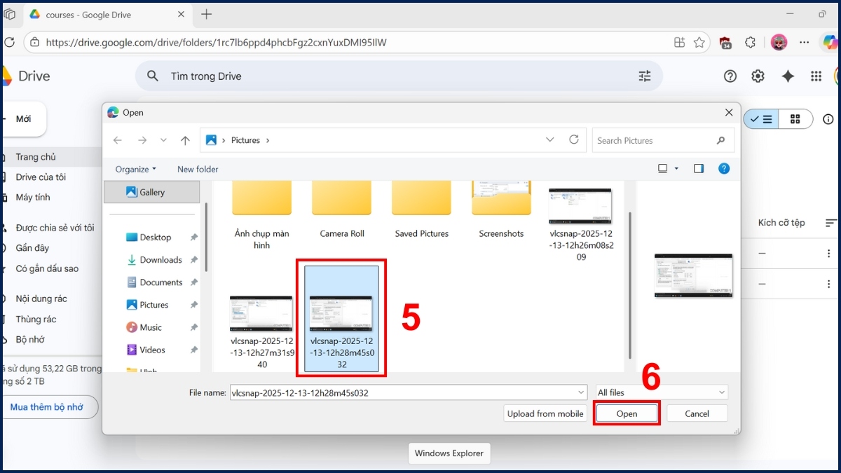 Truyền dữ liệu giữa 2 máy tính qua dịch vụ lưu trữ đám mây bước 2