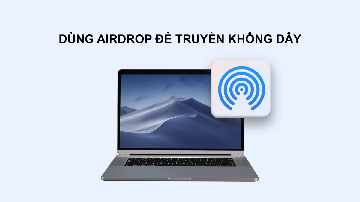 Cách truyền dữ liệu giữa 2 máy tính MacBook cách 2