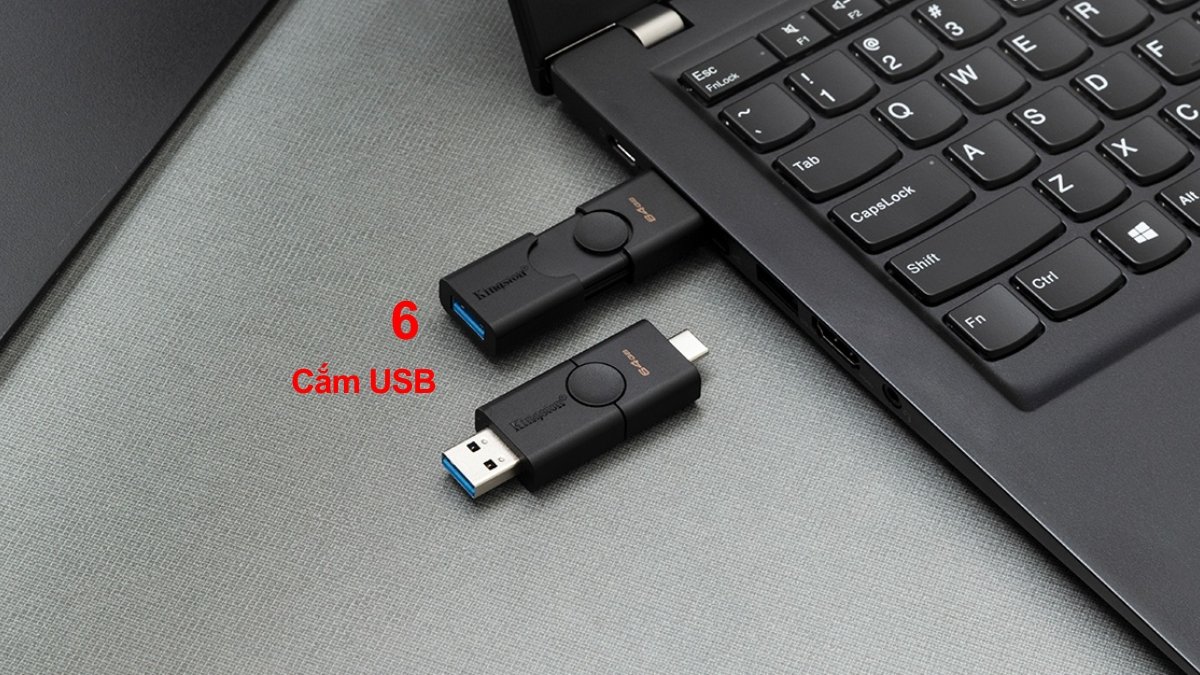Truyền dữ liệu giữa 2 máy tính qua USB bước 3