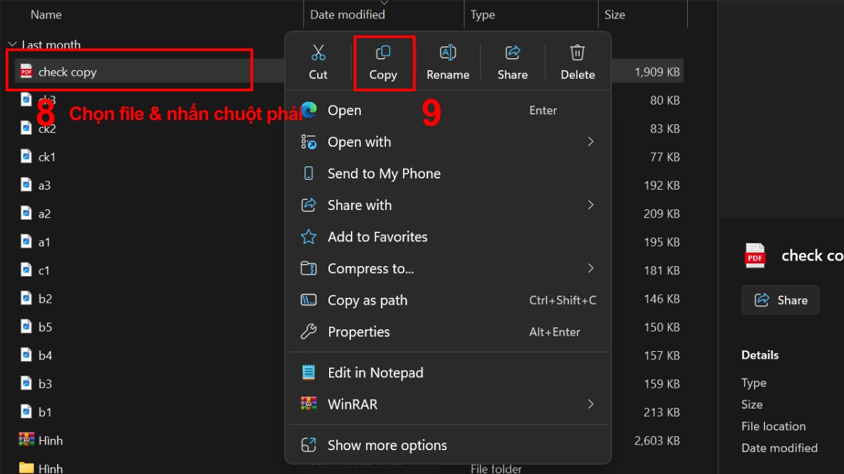 Truyền dữ liệu giữa 2 máy tính qua USB bước 3