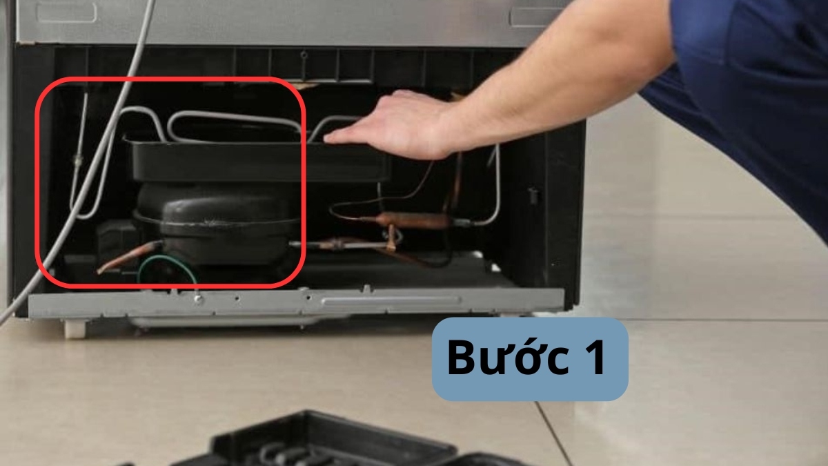 Cách kiểm tra tủ lạnh bị xì gas tại nhà bằng quan sát