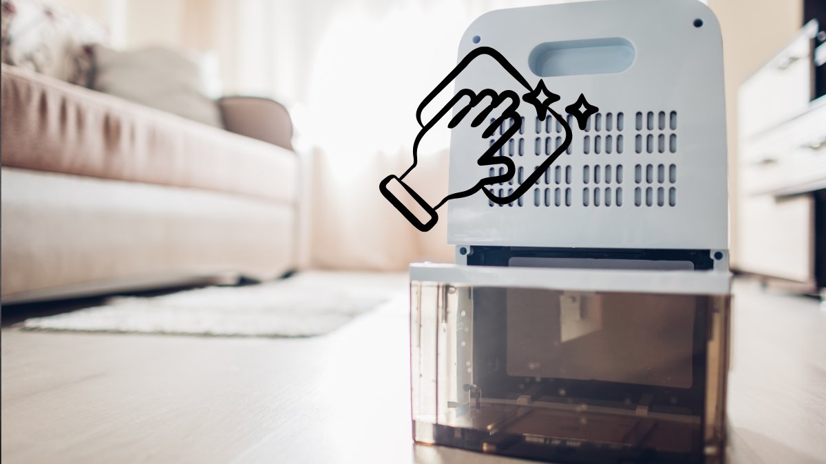 Hướng dẫn vệ sinh máy hút ẩm: thân máy