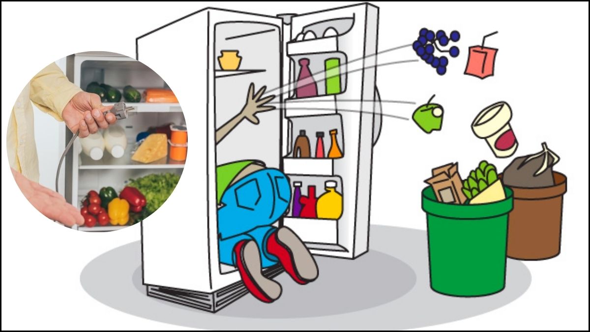 Các bước vệ sinh tủ lạnh đúng cách bước 1