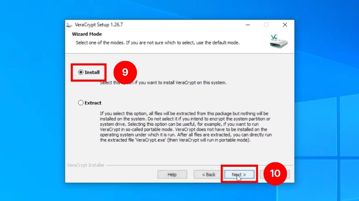 Cách tải và cài đặt VeraCrypt trên máy tính