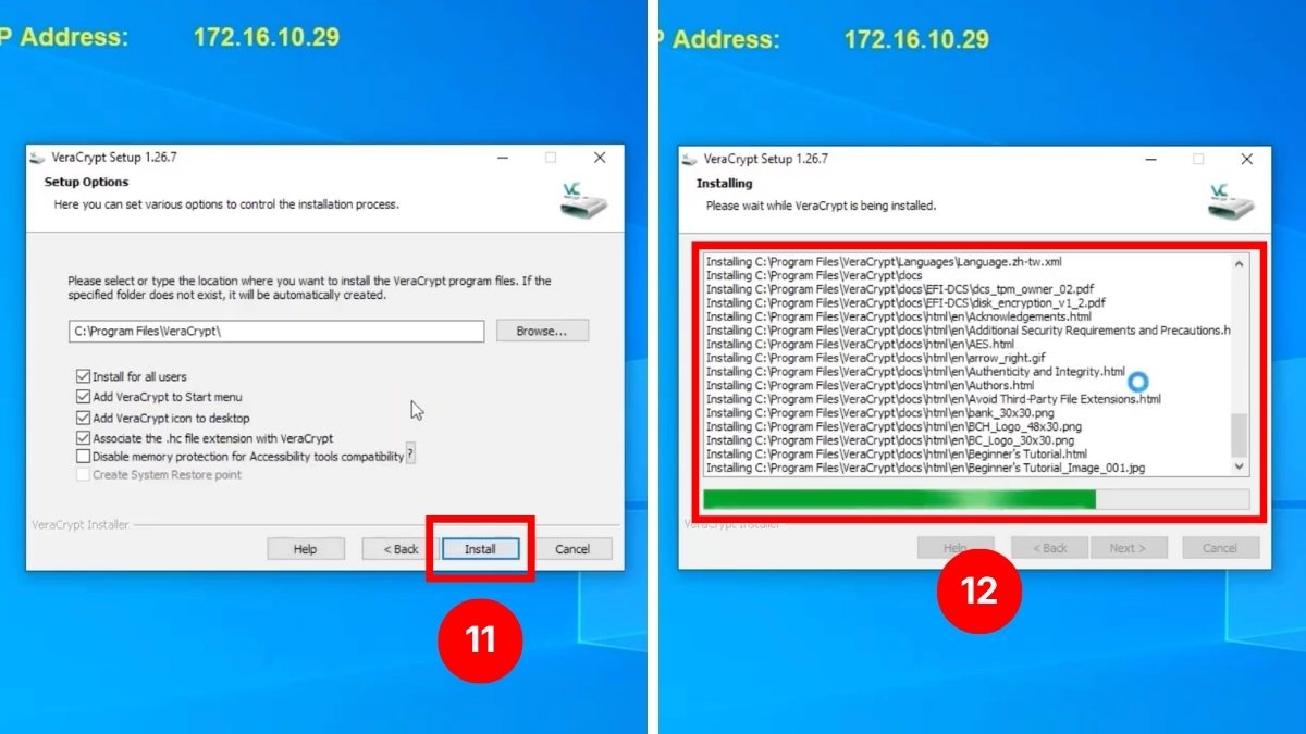 Cách tải và cài đặt VeraCrypt trên máy tính