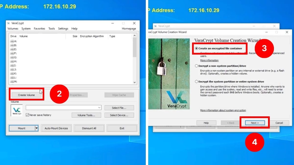 Cách sử dụng VeraCrypt để mã hóa dữ liệu