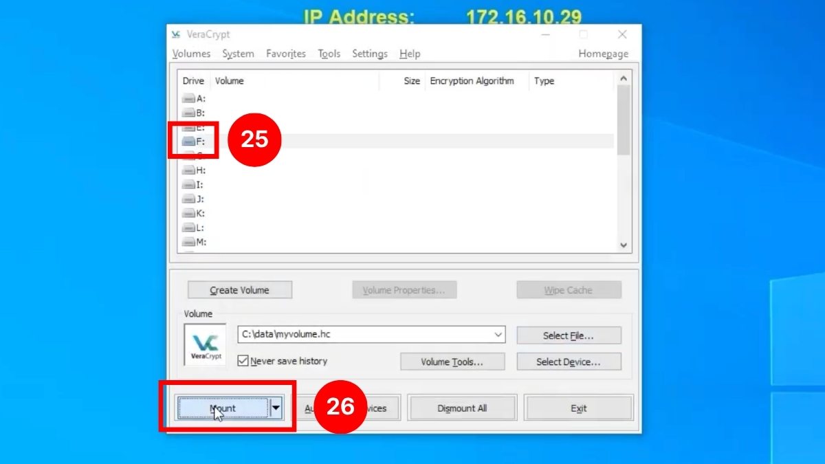 Cách sử dụng VeraCrypt để mã hóa dữ liệu