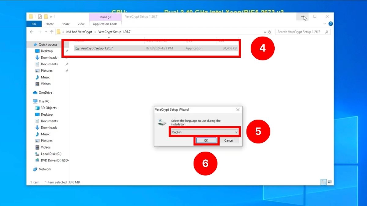 Cách tải và cài đặt VeraCrypt trên máy tính