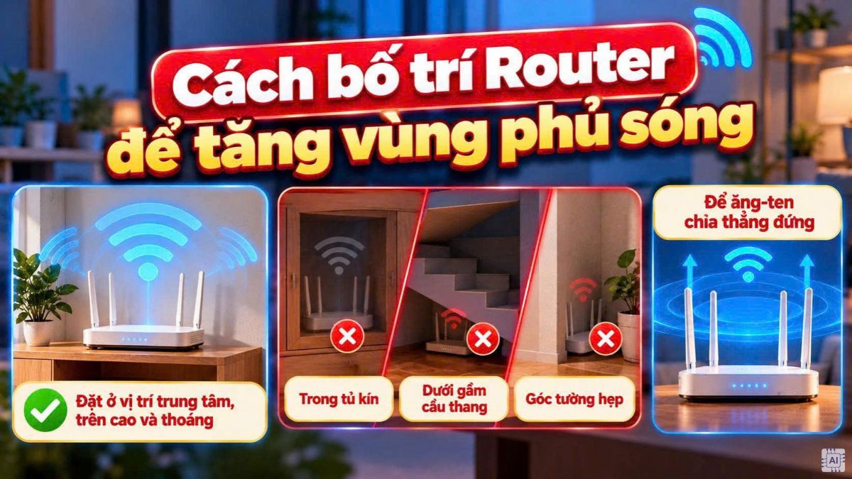 Những yếu tố ảnh hưởng đến chất lượng WiFi