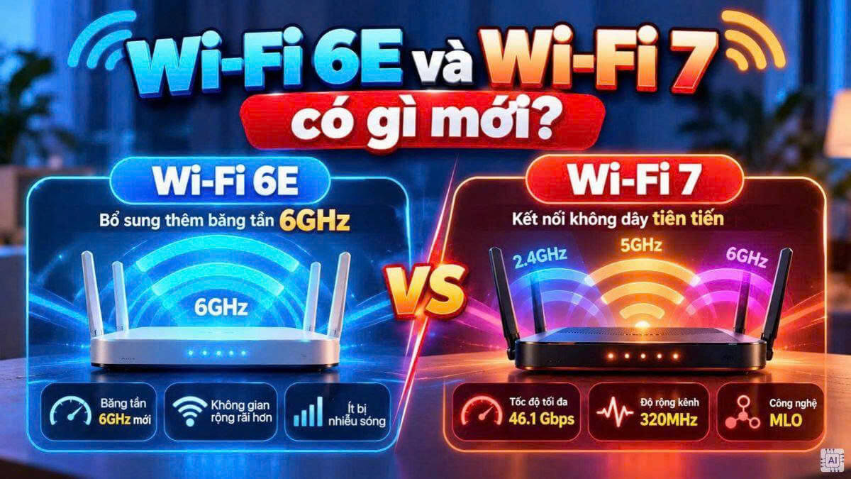 Các chuẩn WiFi phổ biến hiện nay