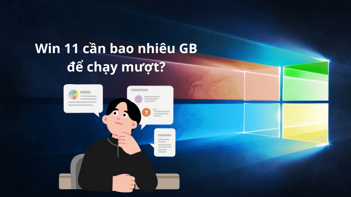 Win 11 cần bao nhiêu GB để chạy mượt