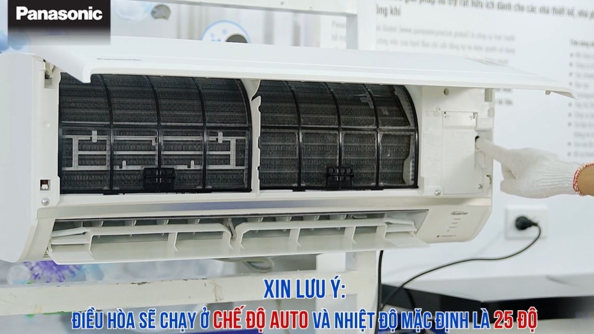 Cách xóa lỗi máy lạnh Panasonic chi tiết từng bước