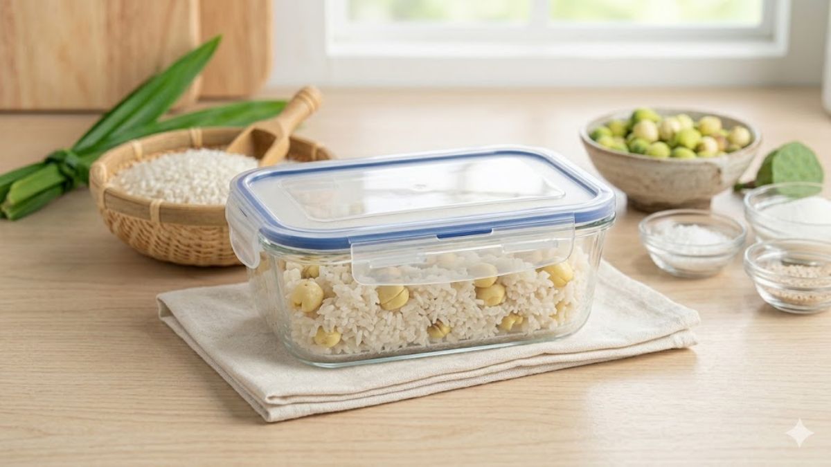 Cách bảo quản xôi hạt sen sau khi nấu bằng nồi cơm điện