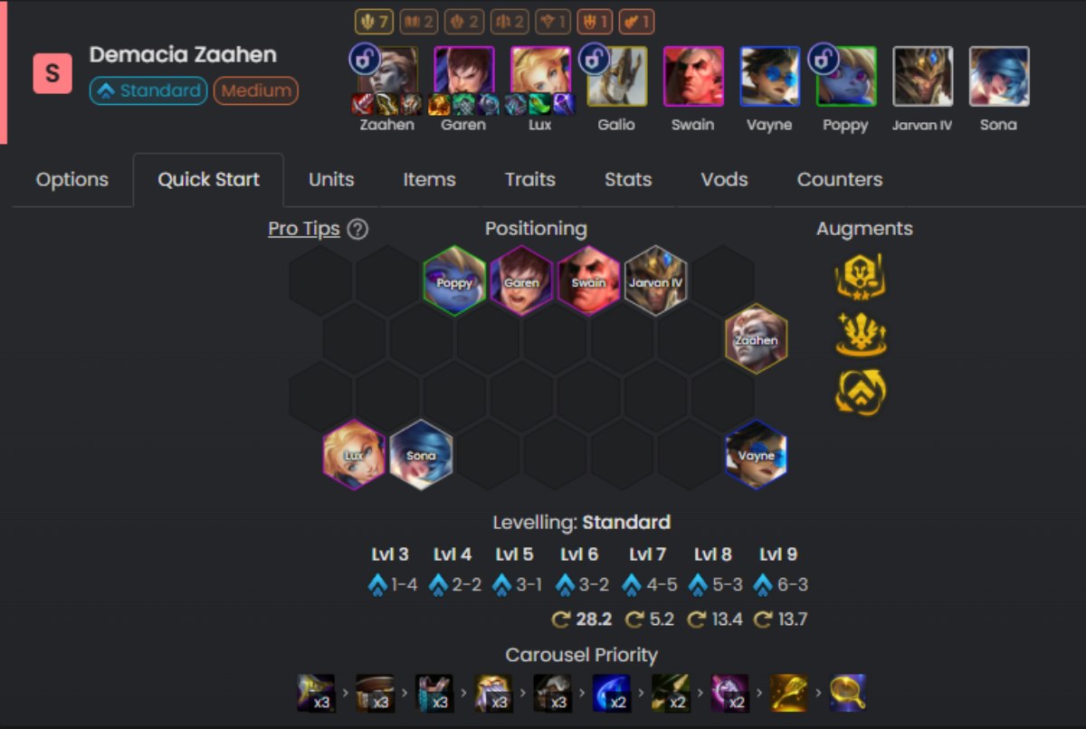 Demacia ĐTCL mùa 16