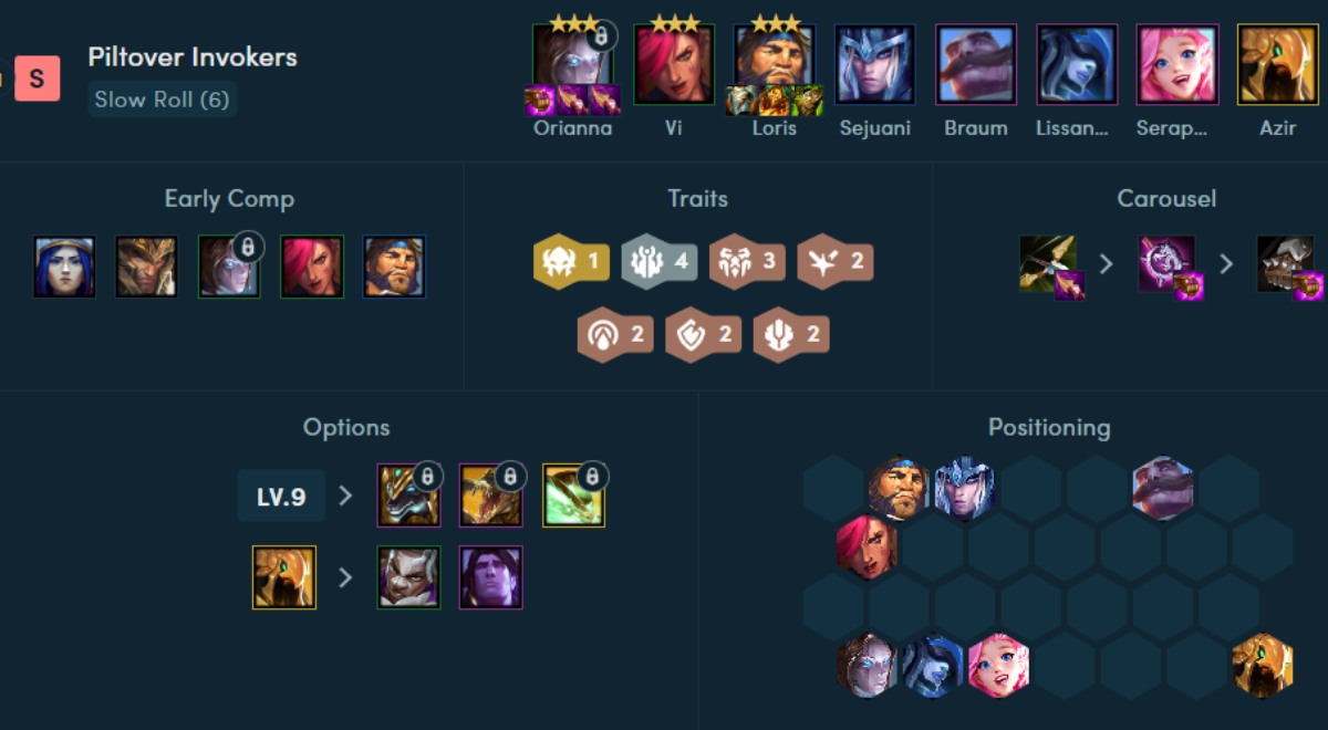 Orianna reroll ĐTCL mùa 16