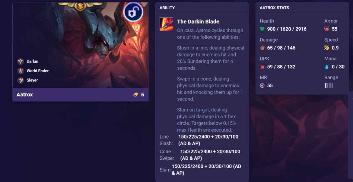 tướng 5 vàng ĐTCL mùa 16