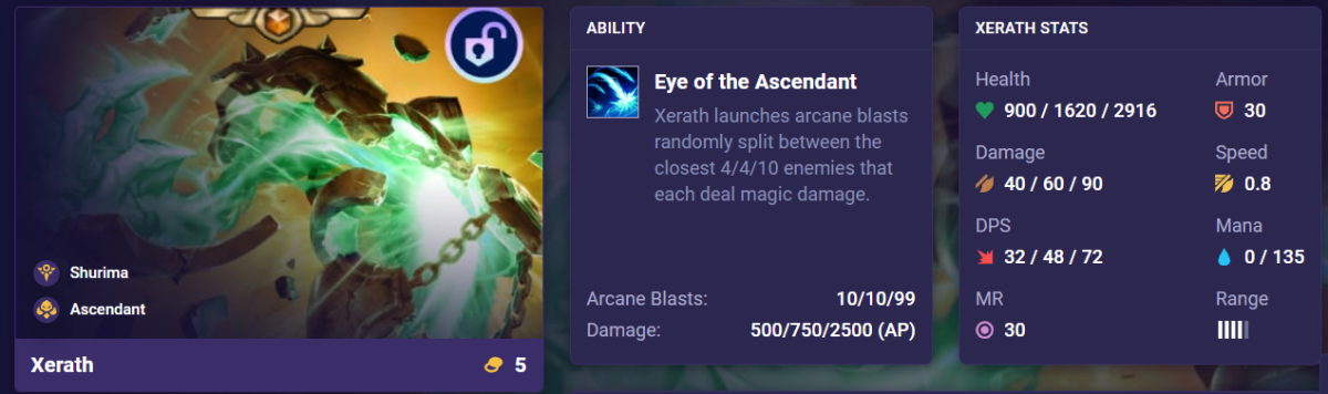 tướng 5 vàng ĐTCL mùa 16