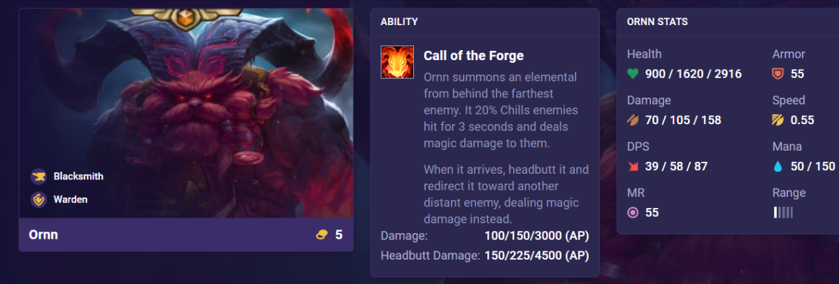 tướng 5 vàng ĐTCL mùa 16