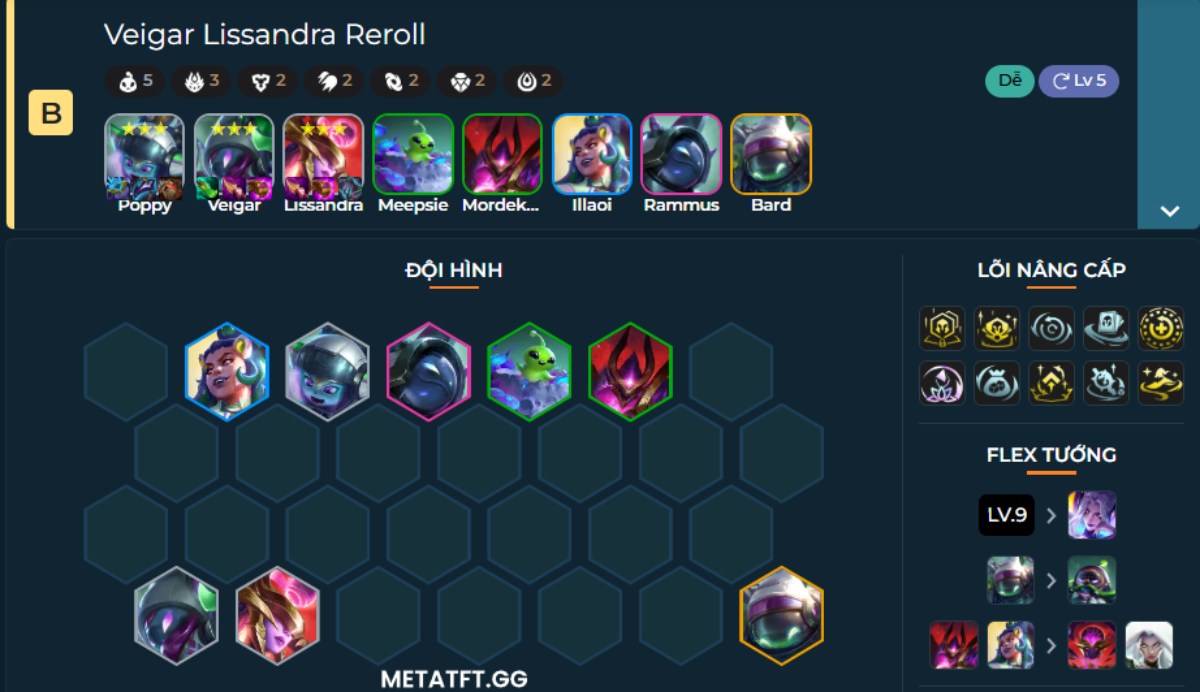 Veigar Du Mục reroll