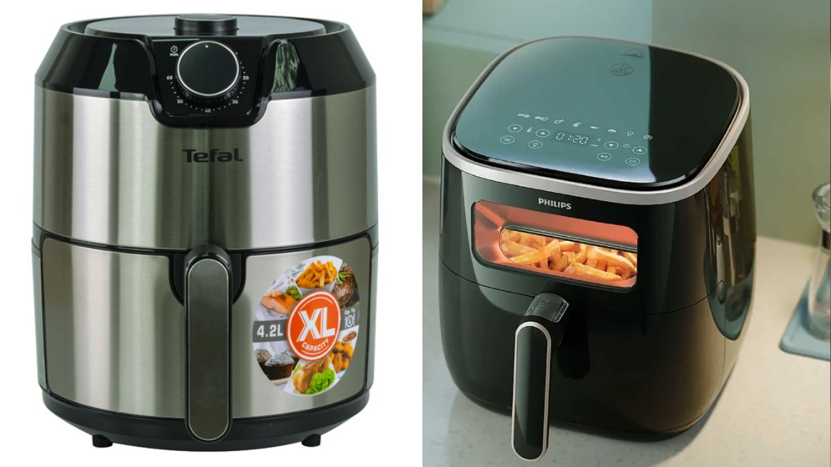 Bảng so sánh nồi chiên không dầu Tefal và Philip