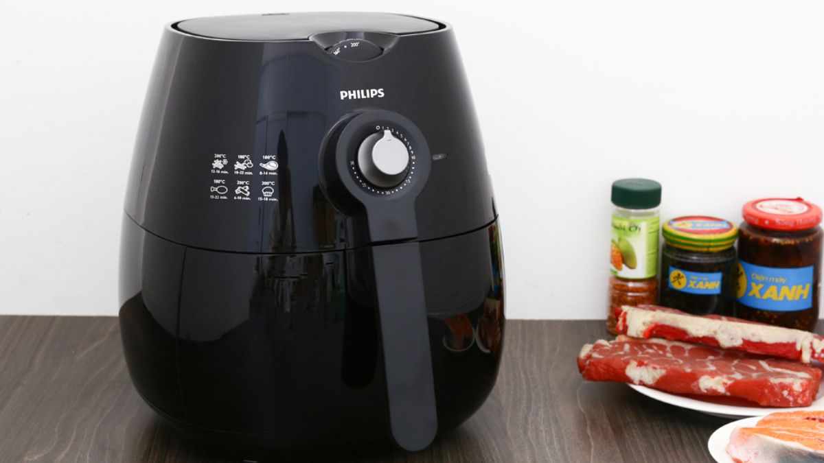 So sánh nồi chiên không dầu Tefal và Philip, ưu nhược điểm Philip