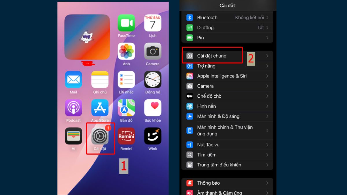 Cập nhật iOS để khắc phục iPhone chụp ảnh bị tối - bước 1