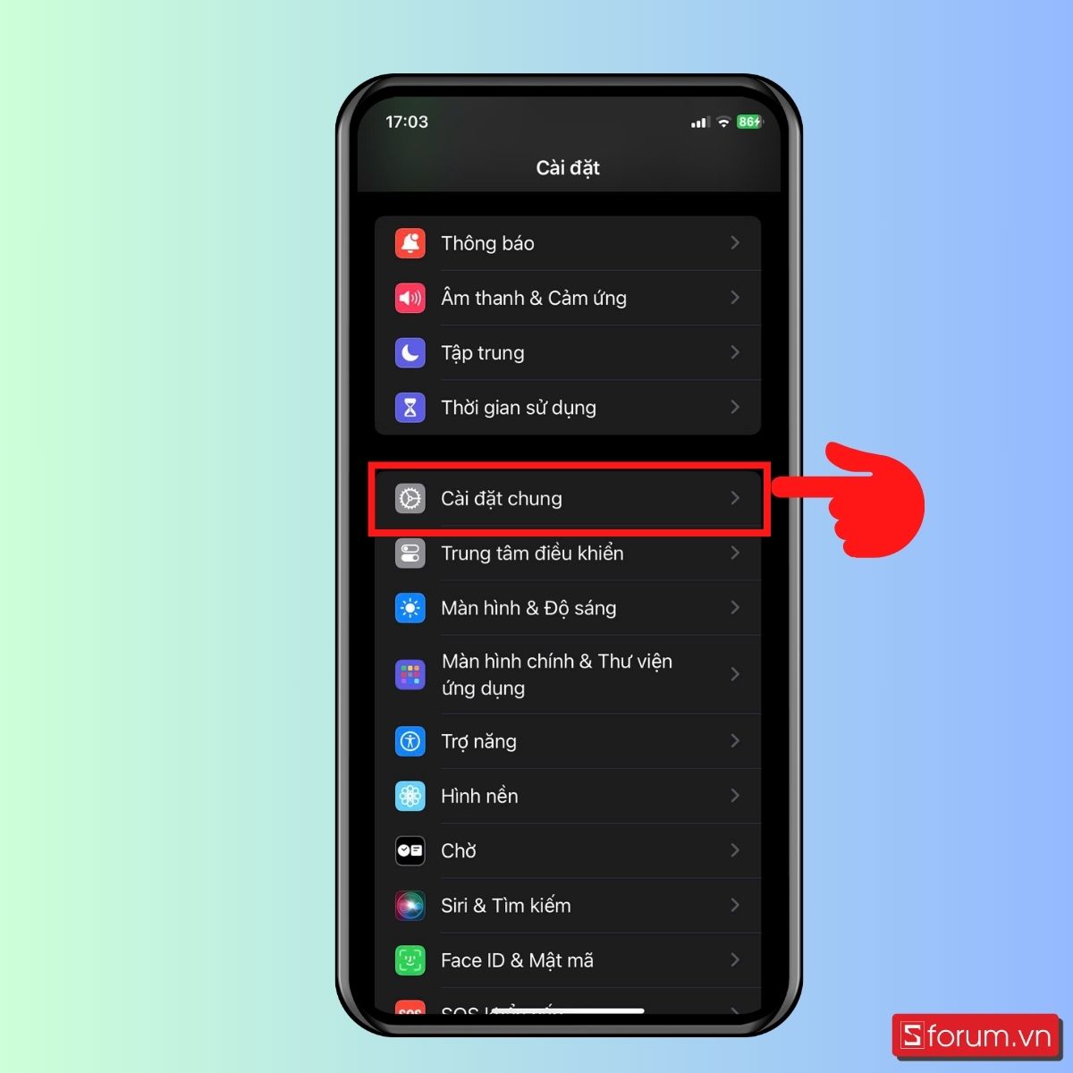 Cập nhật lên iOS mới - Bước 1