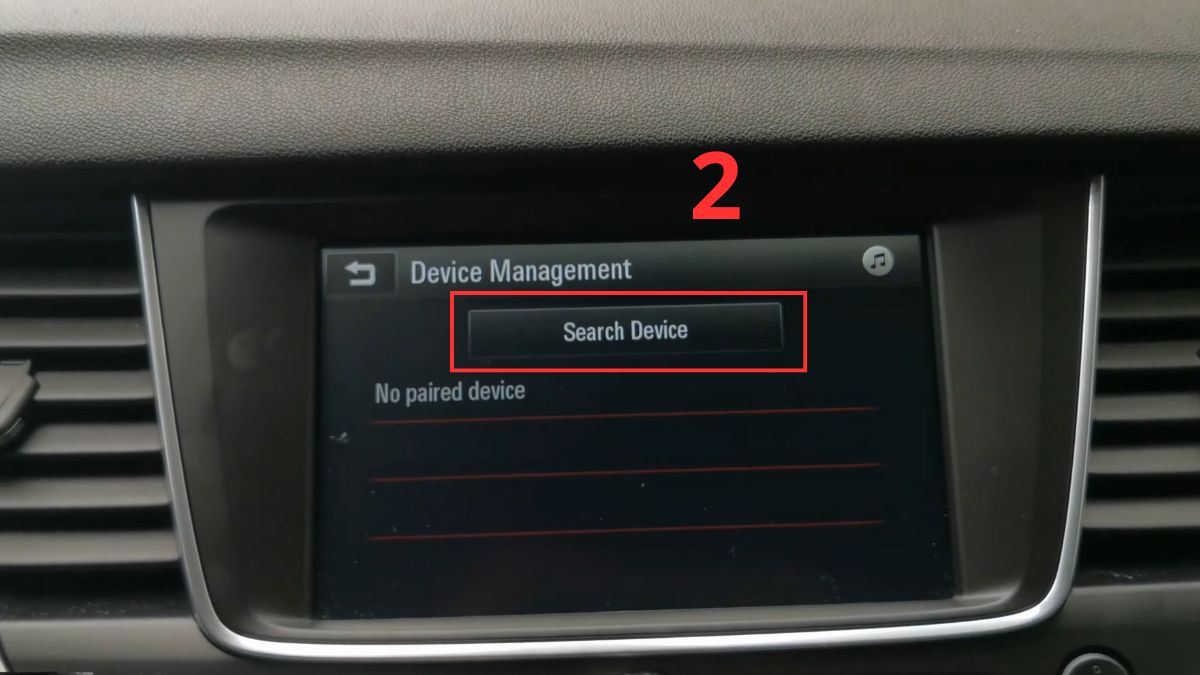 Cách kết nối iPhone với màn hình Android ô tô thông qua bluetooth bước 2