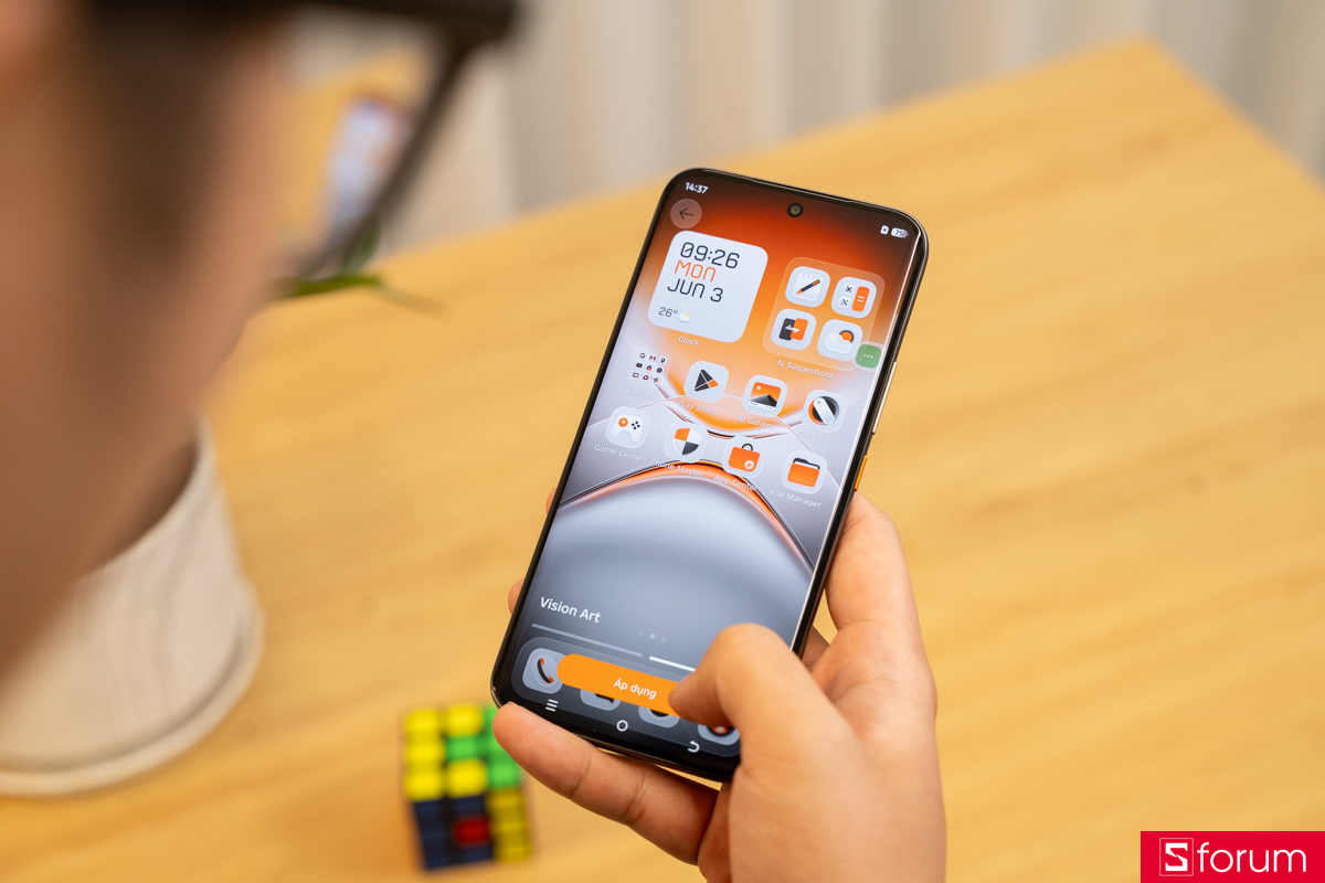 Đánh giá TECNO POVA Curve 2 5G giao diện