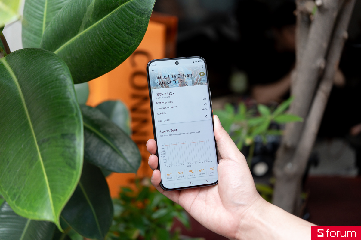 Đánh giá hiệu năng TECNO POVA Curve 2 5G 3D Mark