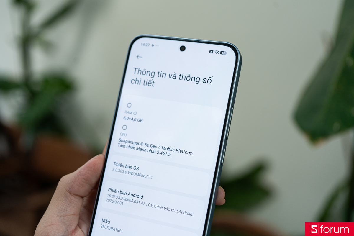 Trên tay Xiaomi REDMI Note 17 Pro 5G thông số