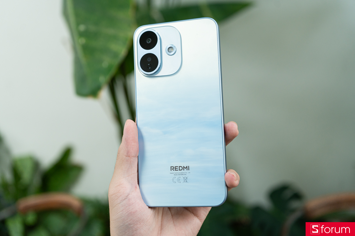 Trên tay Xiaomi REDMI Note 17 Pro 5G mặt lưng