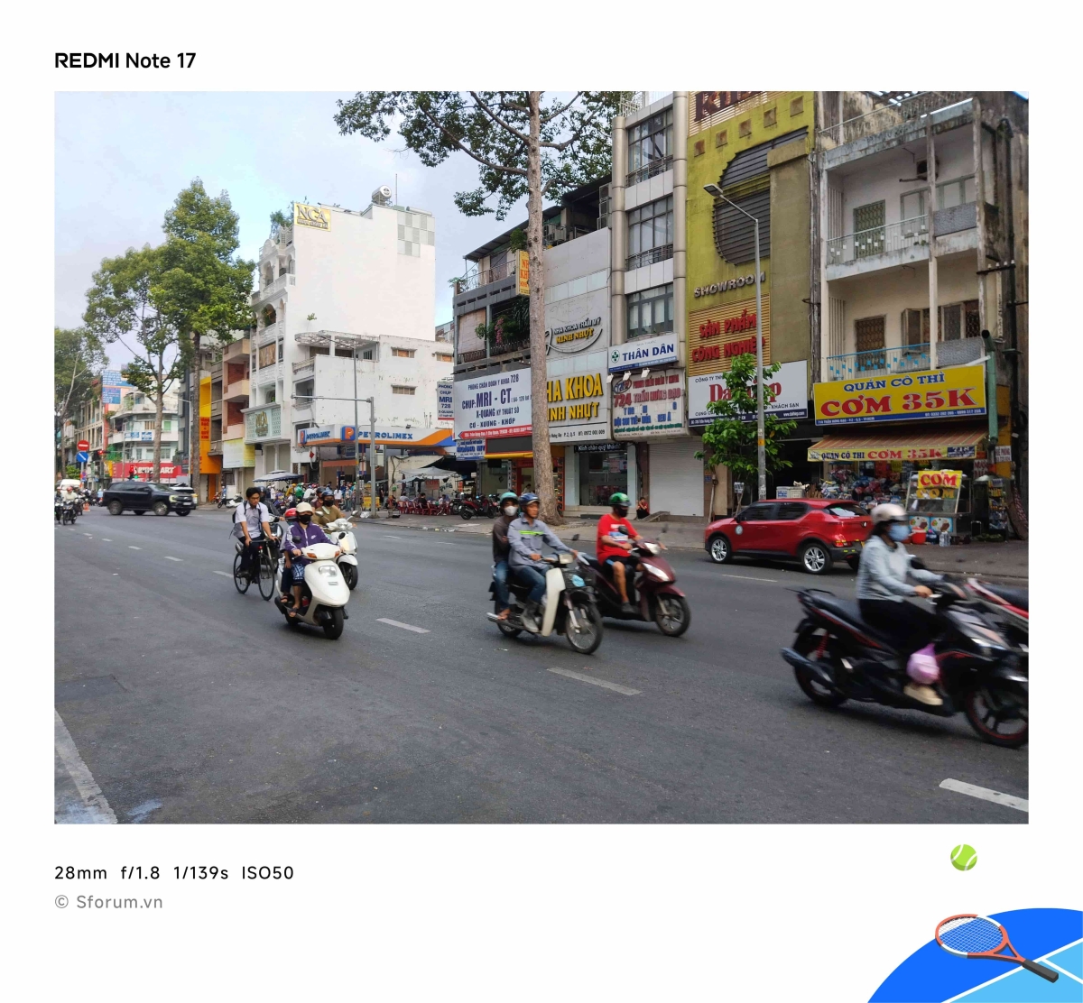 Đánh giá Xiaomi REDMI Note 17 ảnh ngày