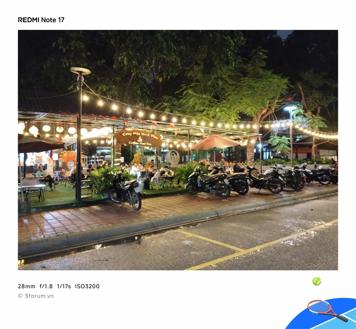 Đánh giá Xiaomi REDMI Note 17 ảnh đêm