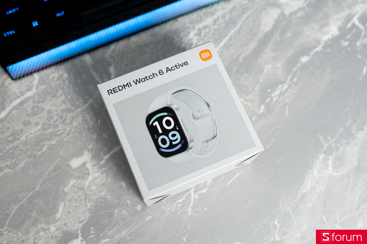Trên tay Xiaomi REDMI Watch 6 Active vỏ hộp