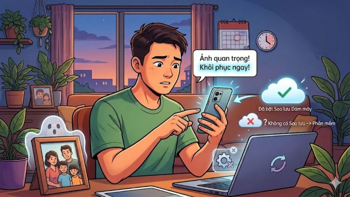Khôi phục ảnh đã xóa vĩnh viên trên OPPO nên thực hiện khi nào?