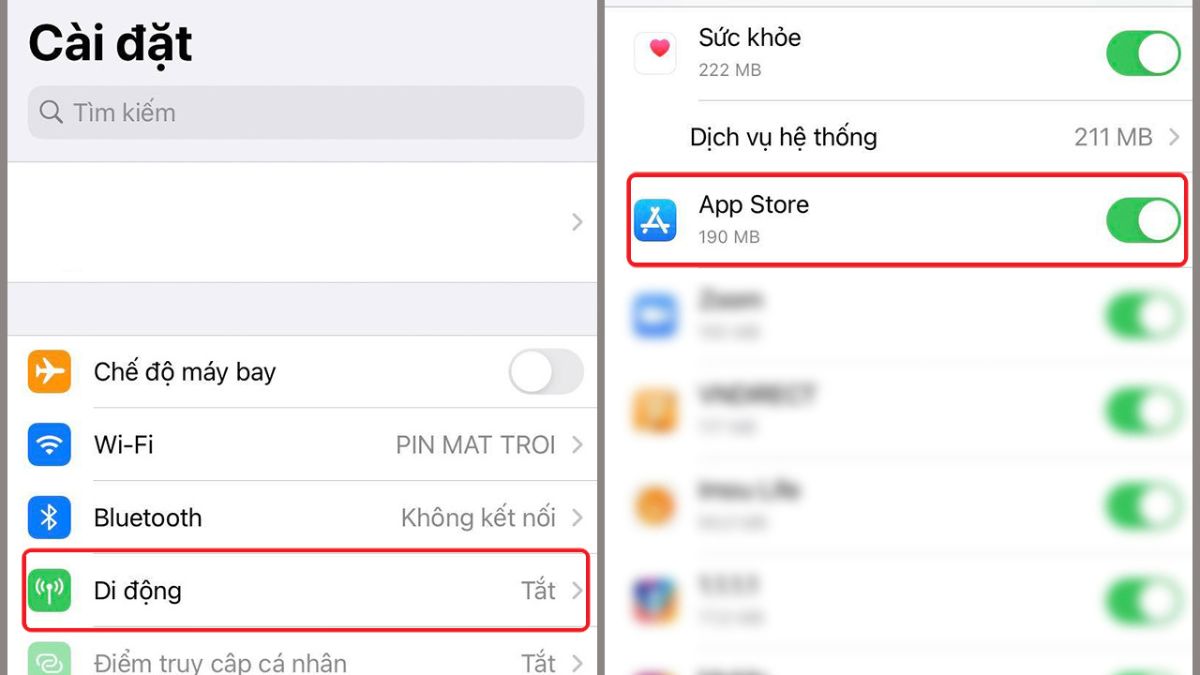 cách sửa lỗi Cannot connect to AppStore