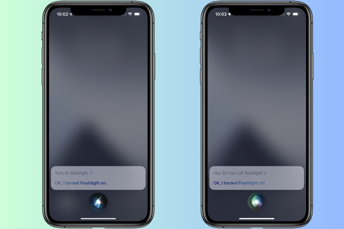 Cách tắt đèn pin trên iPhone bằng Siri